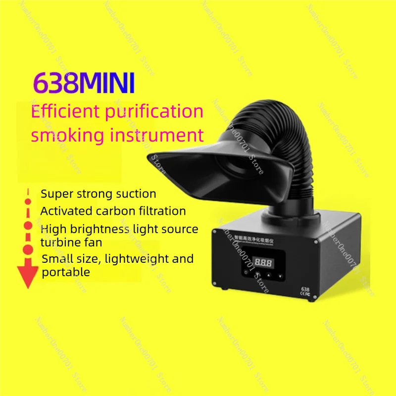 TBK638 Mini Smoke Exhaust Fan  - Fume Extractor Laser recension och pris