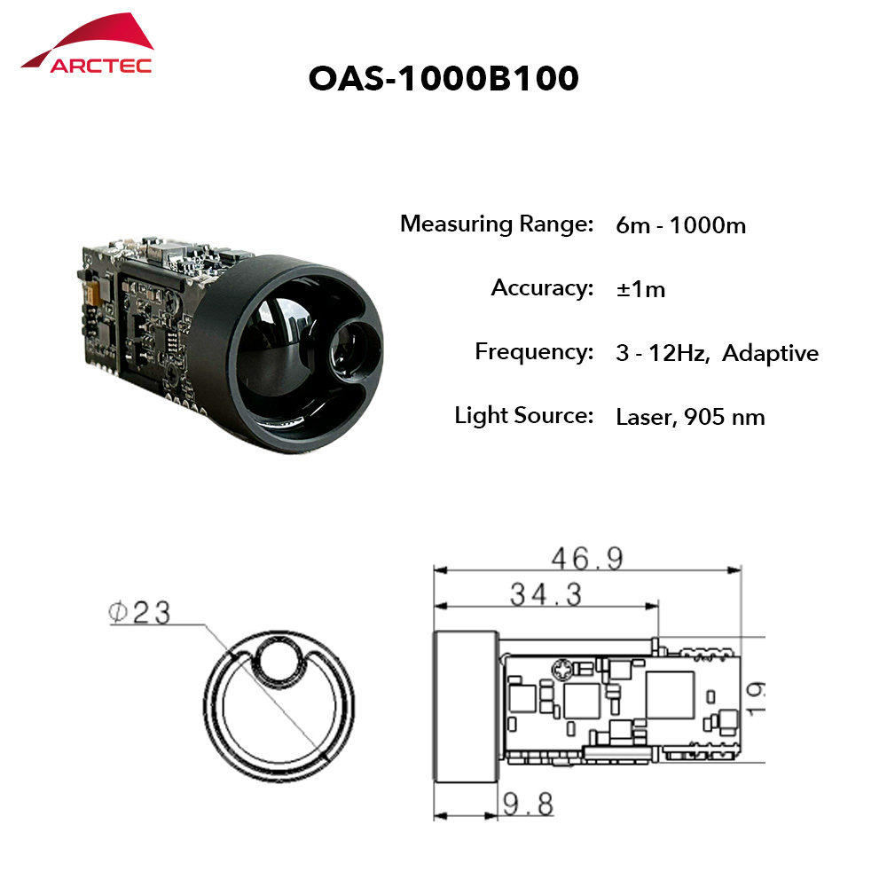 Industrial Grade 1000m Laser R - Industrial Laser Measurement recension och pris