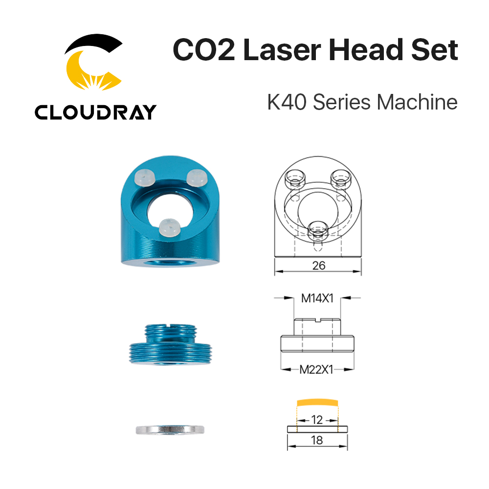 Cloudray CO2 Laser Head for K4 - Co2 Laser Mirror recension och pris
