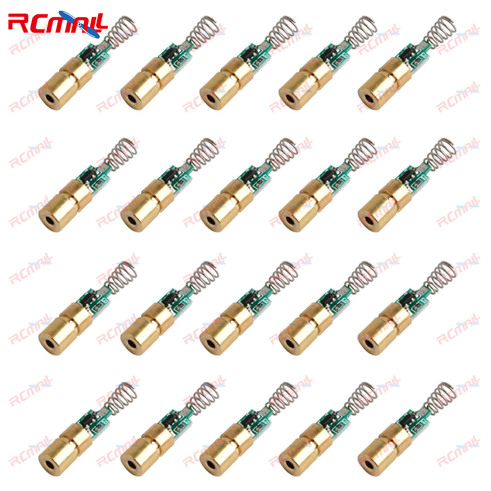20PCS Red Mini Spring Laser Do - Diode Laser Module recension och pris