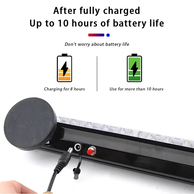 Car Rechargeable Warning Light - Industrial Laser Pointer 24V recension och pris