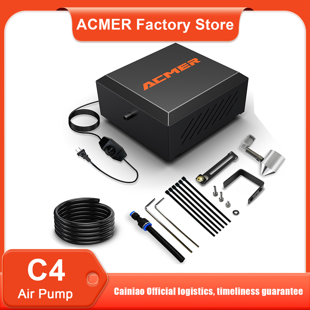 ACMER C4 Laser Air Assist Pump - Fume Extractor Laser recension och pris