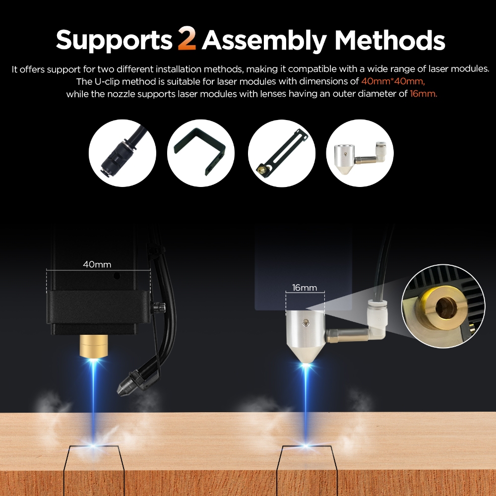 ACMER C4 Laser Air Assist Pump - Fume Extractor Laser recension och pris