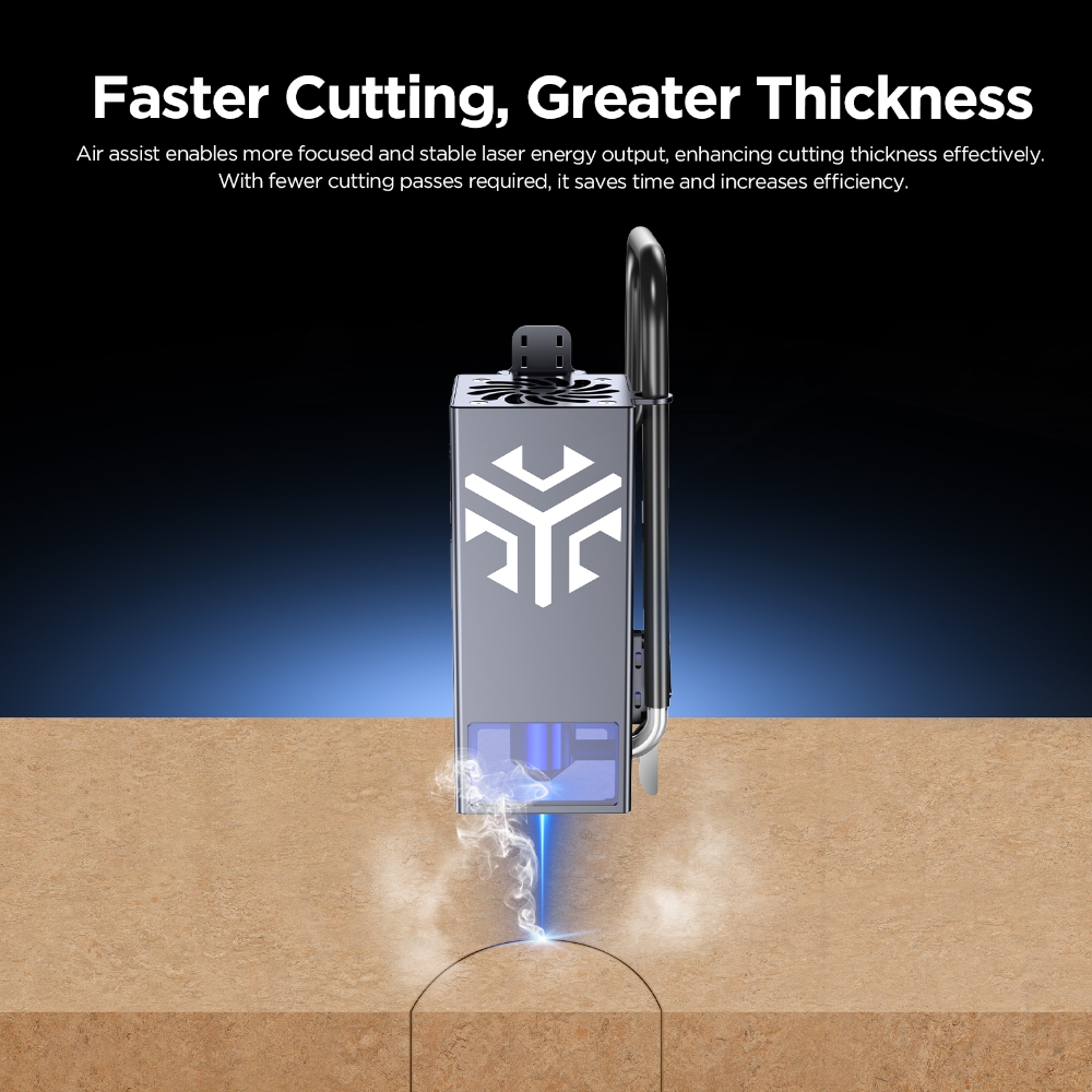 ACMER C4 Laser Air Assist Pump - Fume Extractor Laser recension och pris
