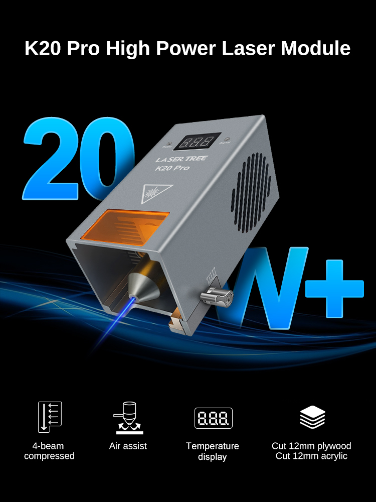 20W 455nm Blue Diode Laser Mod - Diode Laser Module recension och pris