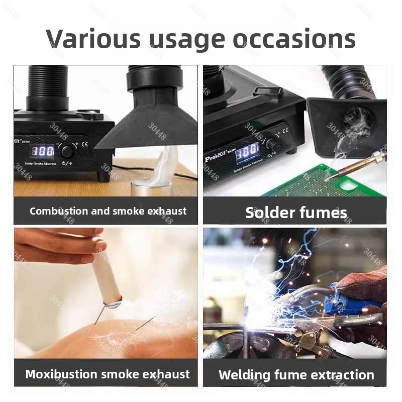 SS-596G Desktop Solder Smoke P - Fume Extractor Laser recension och pris
