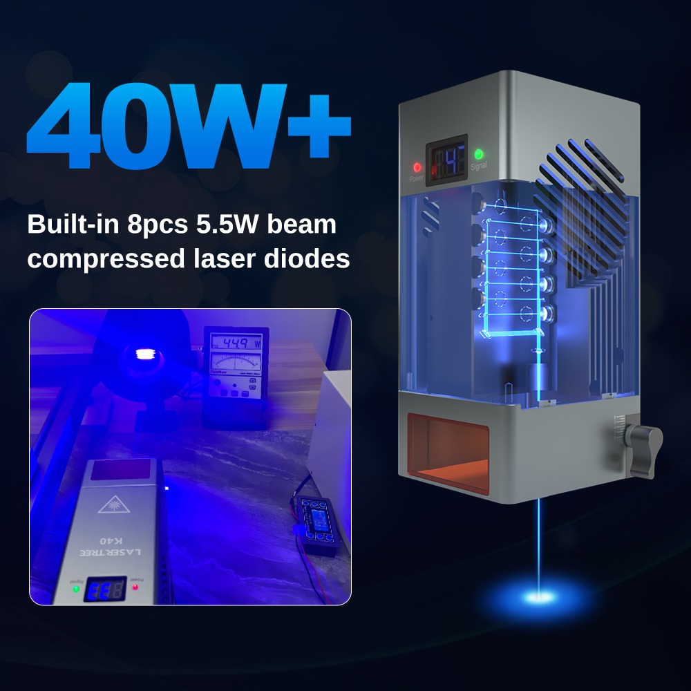 K40 44w high optical power 450 - Diode Laser Module recension och pris