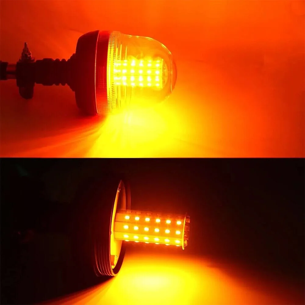 1/2pcs 12V 24V 60 LED Amber Tr - Industrial Laser Pointer 24V recension och pris