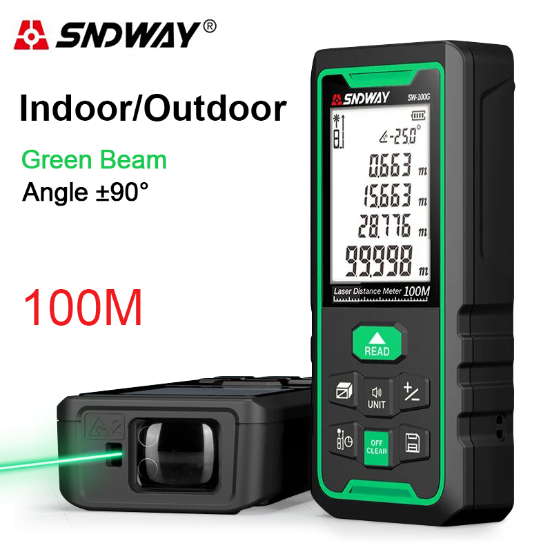 Green Laser Distance Meter Dig - Industrial Laser Measurement recension och pris