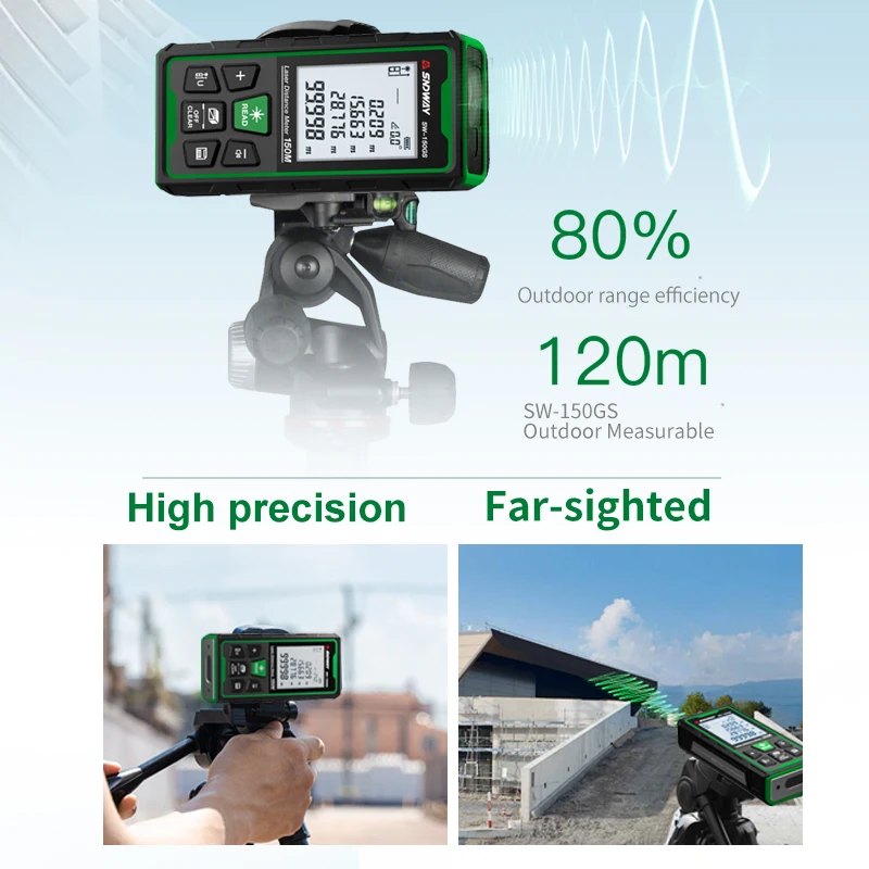 Green Laser Distance Meter Dig - Industrial Laser Measurement recension och pris