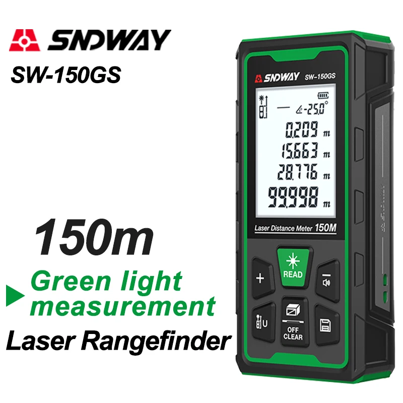 Green Laser Distance Meter Dig - Industrial Laser Measurement recension och pris