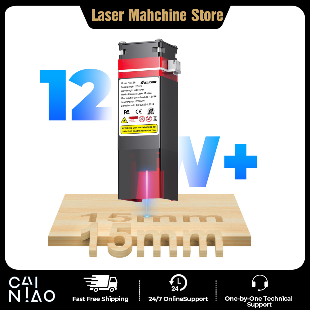 ELIDOR Z6 6W/12W Laser Module  - Industrial Laser Technology recension och pris