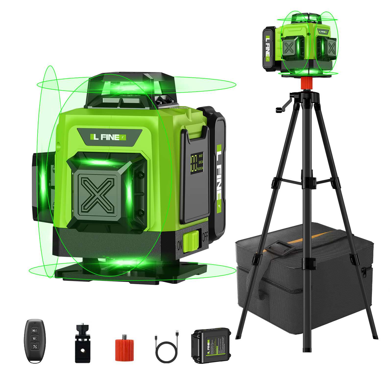 Laser Level Self-Leveling Hori - Industrial Laser Measurement recension och pris