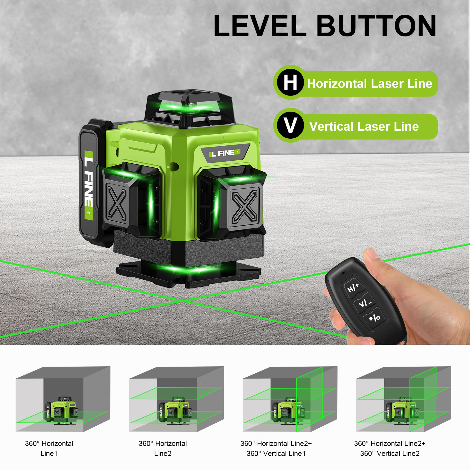 Laser Level Self-Leveling Hori - Industrial Laser Measurement recension och pris