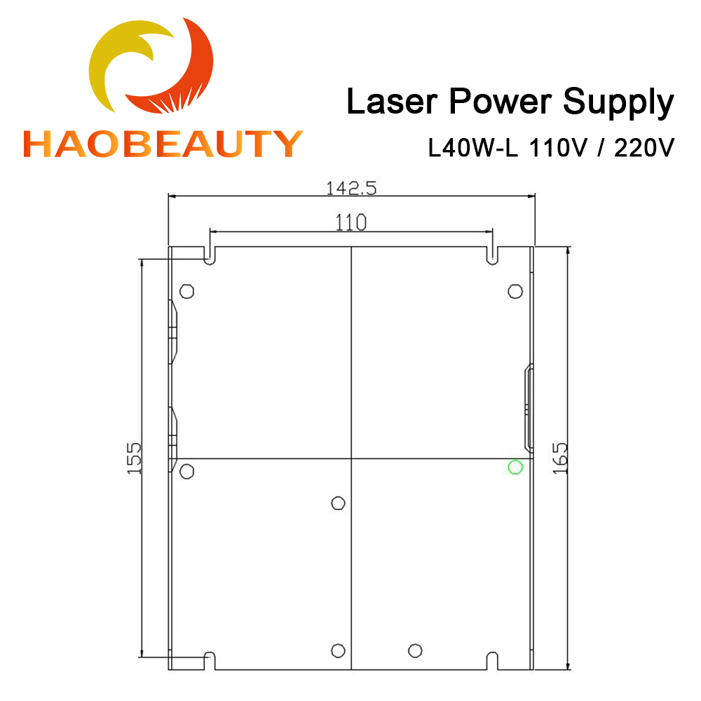 HAOBEAUTY MYJG-40 CO2 Laser Po - Industrial Laser Technology recension och pris