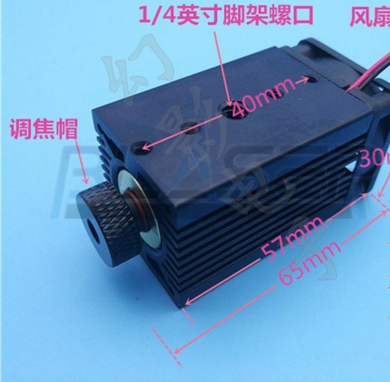 Focusable 520nm 100mW Grass Gr - Diode Laser Module recension och pris