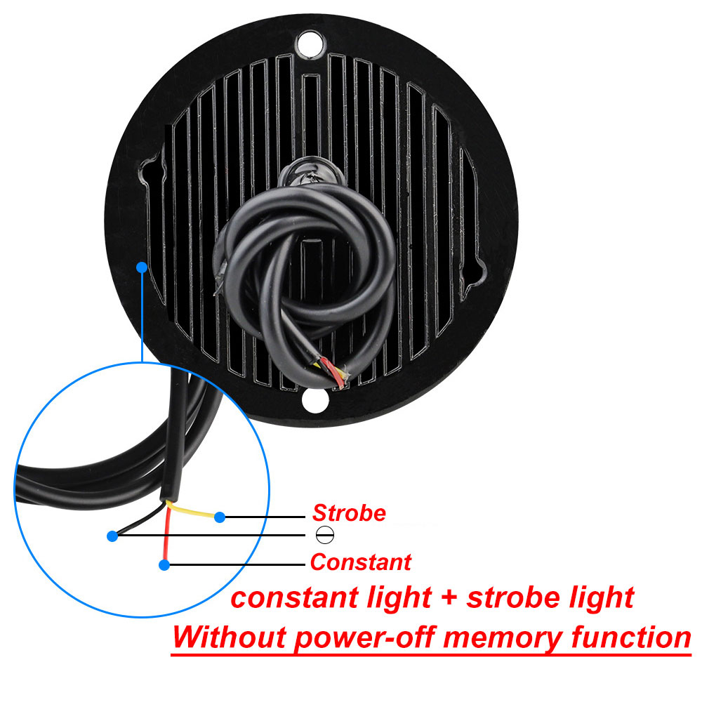 1pcs Led Strobe Warning Light  - Industrial Laser Pointer 24V recension och pris