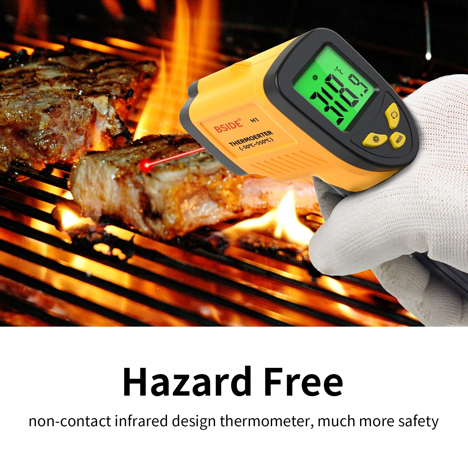 Digital Infrared Thermometer - - Industrial Laser Blaster recension och pris