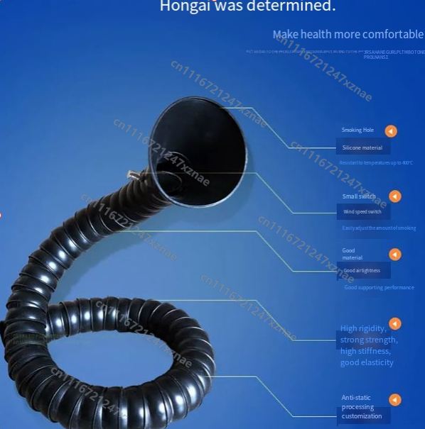 1M Flexible Smoke Exhaust Hose - Fume Extractor Laser recension och pris