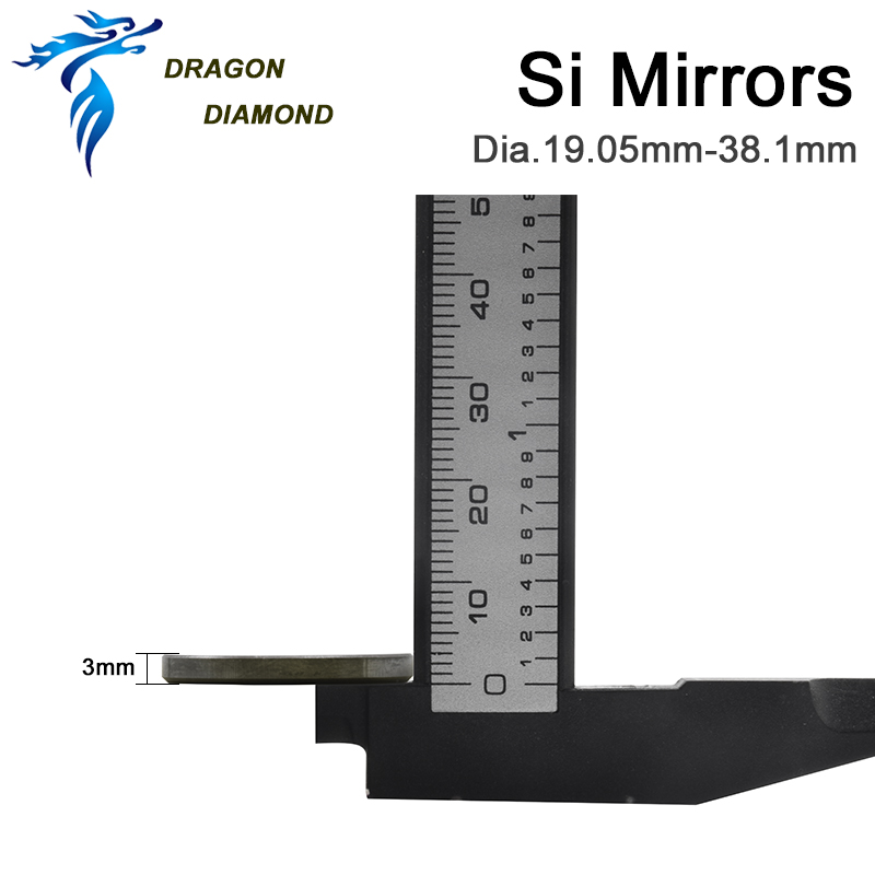 DRAGON DIAMOND 3pcs Silicon CO - Co2 Laser Mirror recension och pris