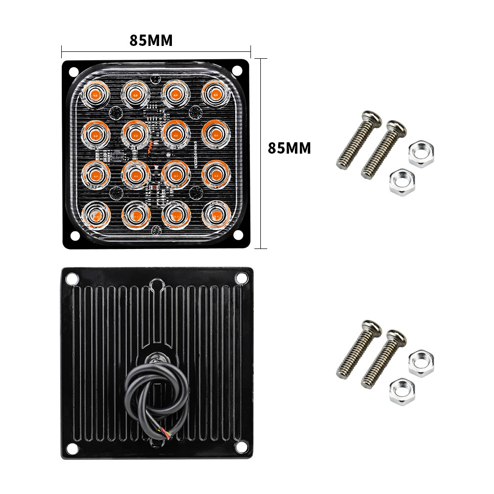 2x Led Strobe Warning Light St - Industrial Laser Pointer 24V recension och pris